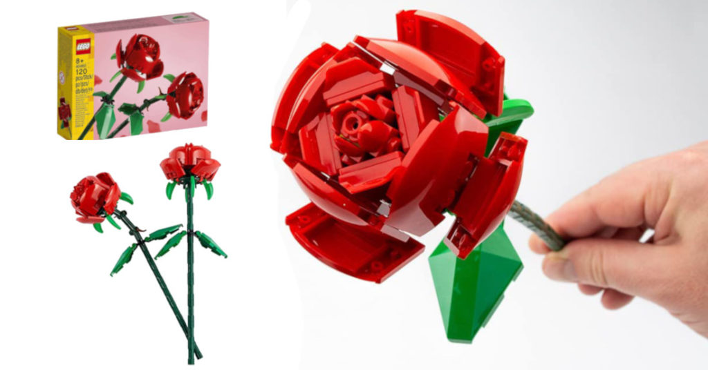 LEGO Roses: Say 'I Love You' With Plastic