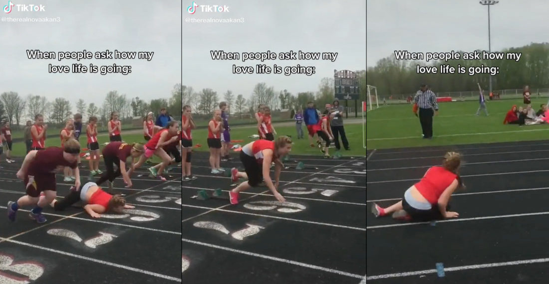 Girl Performs World’s Worst Start To Running Race
