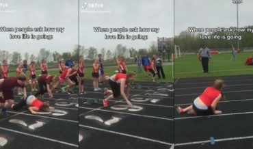 Girl Performs World’s Worst Start To Running Race