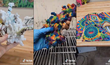 What The?!: Insane Tie-Dye Shirt Skills