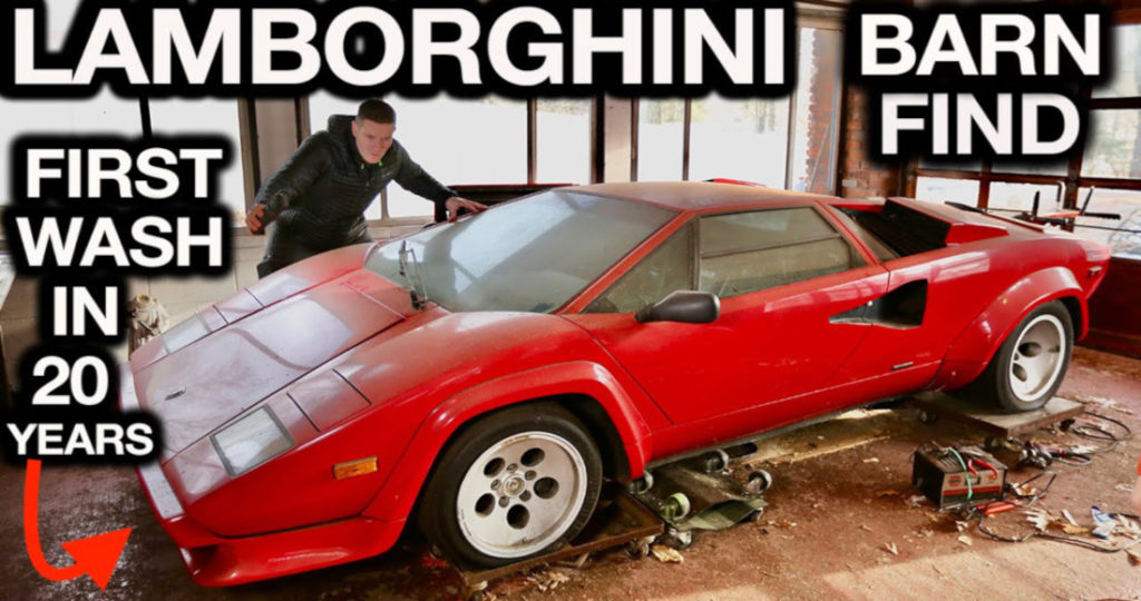 So Satisfying: Video Documenting The Restoration Of A 1985 Lamborghini Countach