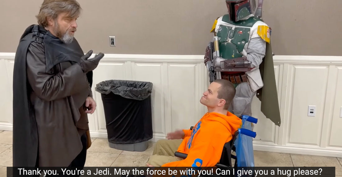 Luke Skywalker Tells Fan ‘You Are A Jedi. May The Force Be With You’  In ASL