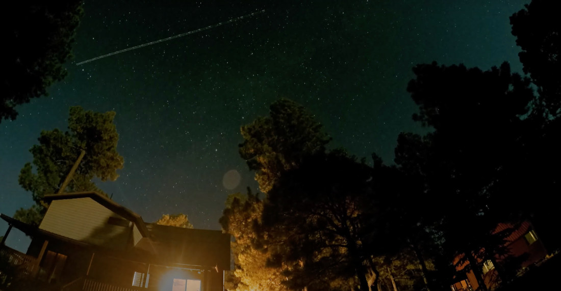 Beauitful Timelapse Of The Milky Way Moving Across The Night Sky ...