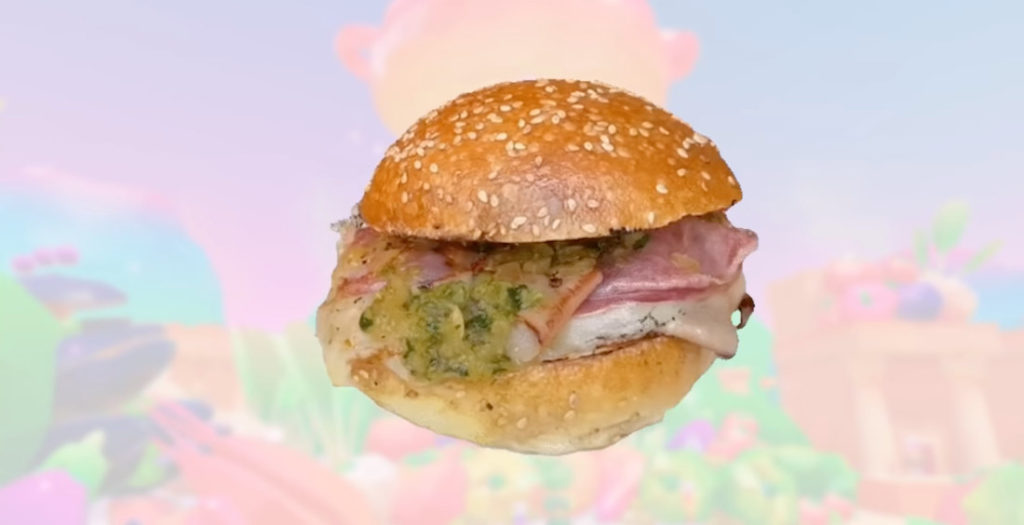 Rotating Sandwiches Accompanied By Curated Nintendo Game Music