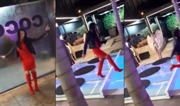 Dancing Woman Tries To Walk On Water, Proves She’s No Jesus