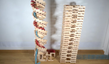 Amazing Compilation Of Domino Maze Tricks