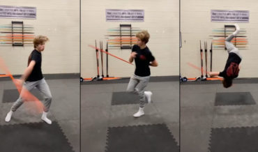 Kid Demonstrates Lightning-Fast Bo Staff Routine: Damn Donatello, Slow Down