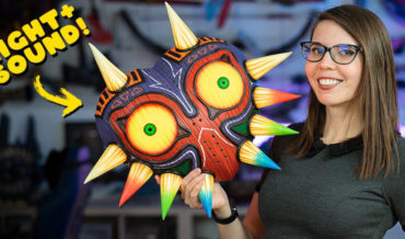 Making An Incredibly Detailed Light-Up Majora’s Mask Replica