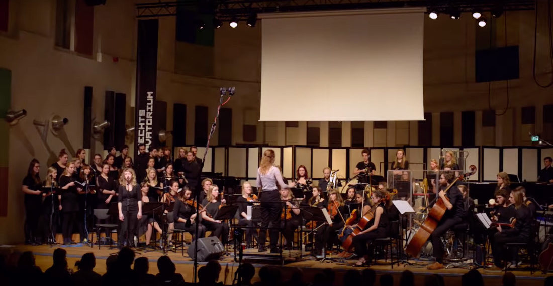 Music Students Perform Orchestral Cover Of Radiohead’s ‘Paranoid Android’ At Graduation