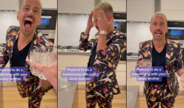 Man Has Meltdown As Brother Trolls Him To Make Boomerang Video