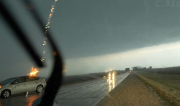 Stormchaser Captures Prius Getting Struck By Lightning