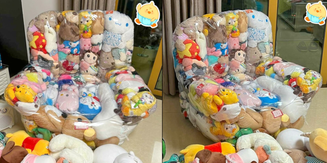 Clear Plastic Chair Designed For Packing With Stuffed Animals: Build-A-Chair