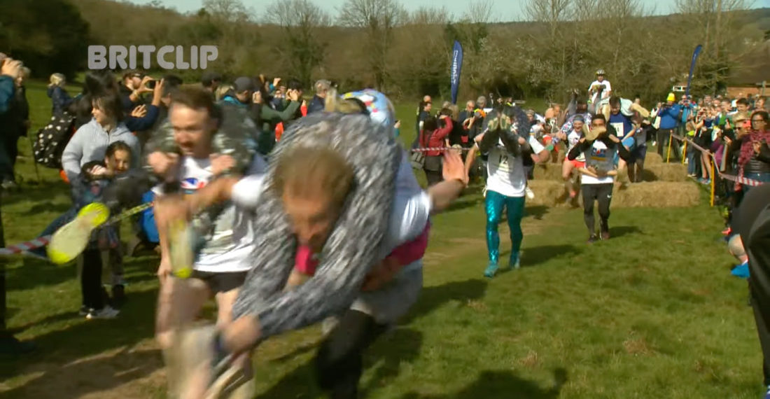 The 2022 UK Wife Carrying Championship