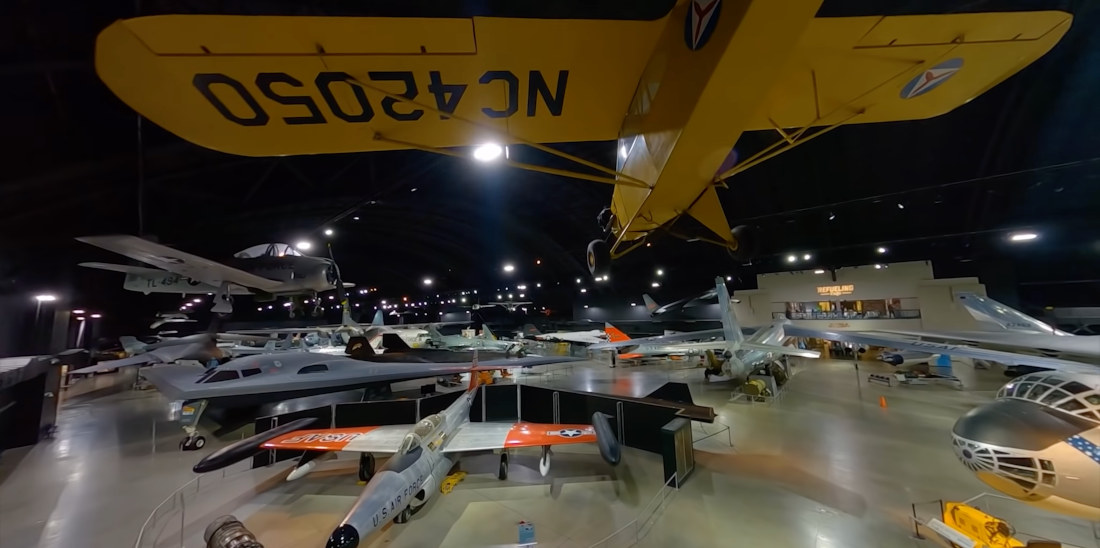 Beautiful Drone Tour Of National Museum of the U.S. Air Force’s Aircraft Collection