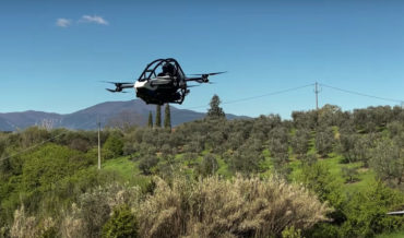 Jetson ONE Flying Car Takes Off In Tuscany
