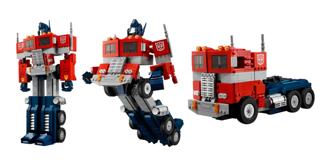 LEGO Releasing Transforming Optimus Prime Build Set