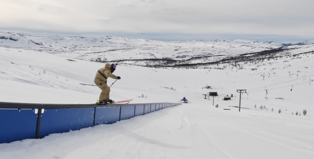 Skier Sets New World Record For Longest Rail Slide With 506-Feet