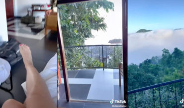 Woman Making TikTok Video Of Hotel View Walks Into Window
