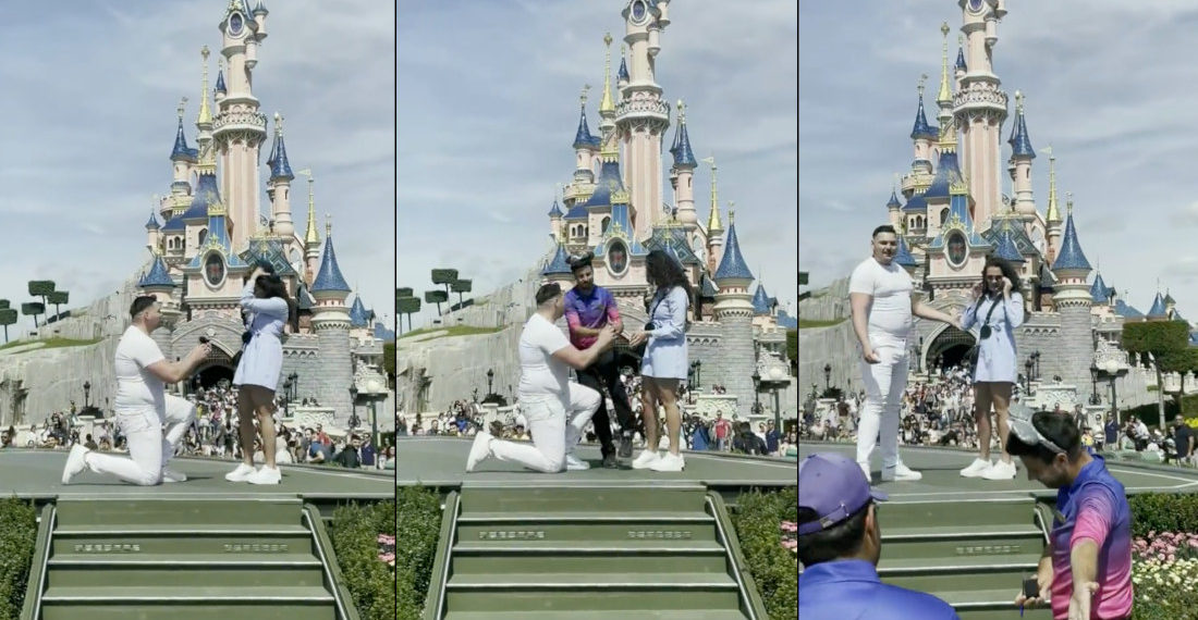 Disneyland Paris Employee Nixes Proposal In Action