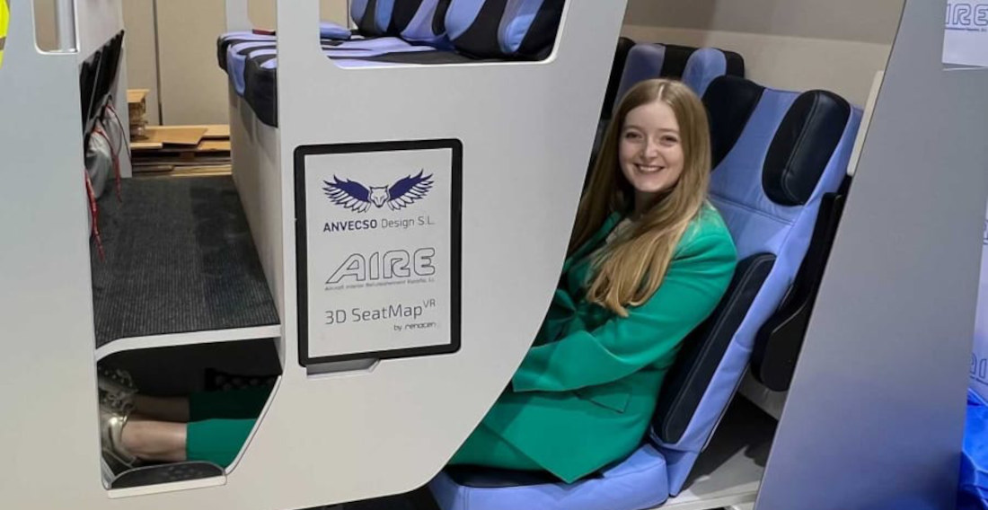 What Double-Decker Airplane Seating Might Look Like