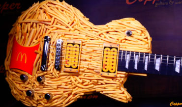 Electric Guitar Made Out Of McDonald’s French Fries