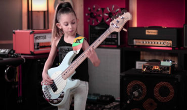 9-Year Old Bass Prodigy Performs Rush’s ‘Tom Sawyer’
