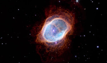 A Zoom Into The Southern Ring Nebula Using James Webb Space Telescope Imagery