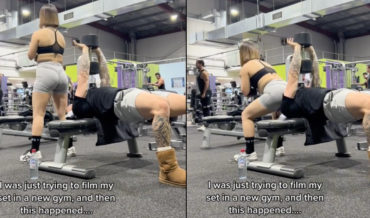 Women Accidentally Squat On Dude’s Face At Gym
