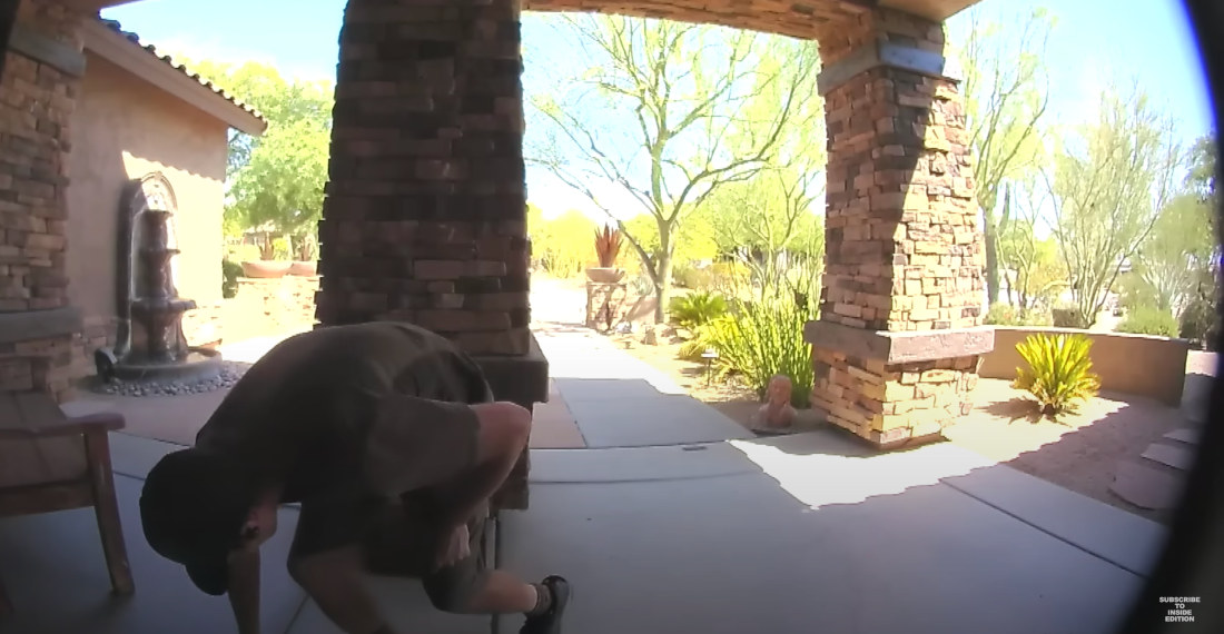 Damn: Doorbell Cam Captures Arizona UPS Driver Collapsing From Heat Exhaustion