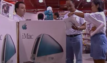 Video From A CompUSA Store During The iMac Launch Of 1998
