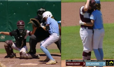Little League Batter Unintentionally Hit With Pitch Consoles Shaken Up Pitcher