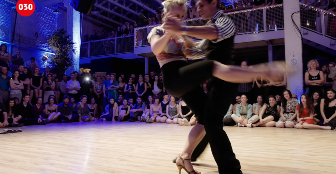 Tango Dancing Duo Performs To Eminem’s ‘Lose Yourself’