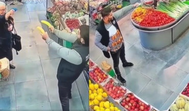 Awww: Old Lady And Supermarket Employee Have Standoff Whenever She’s At The Market