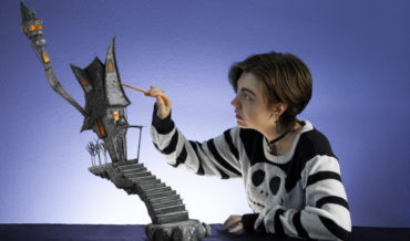 Modelmaker Builds Impressive Miniature Replica Of Jack Skellington’s House