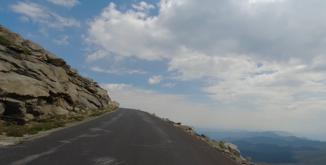 Driving The Highest Paved Road In The U.S. At ~14,000 Feet
