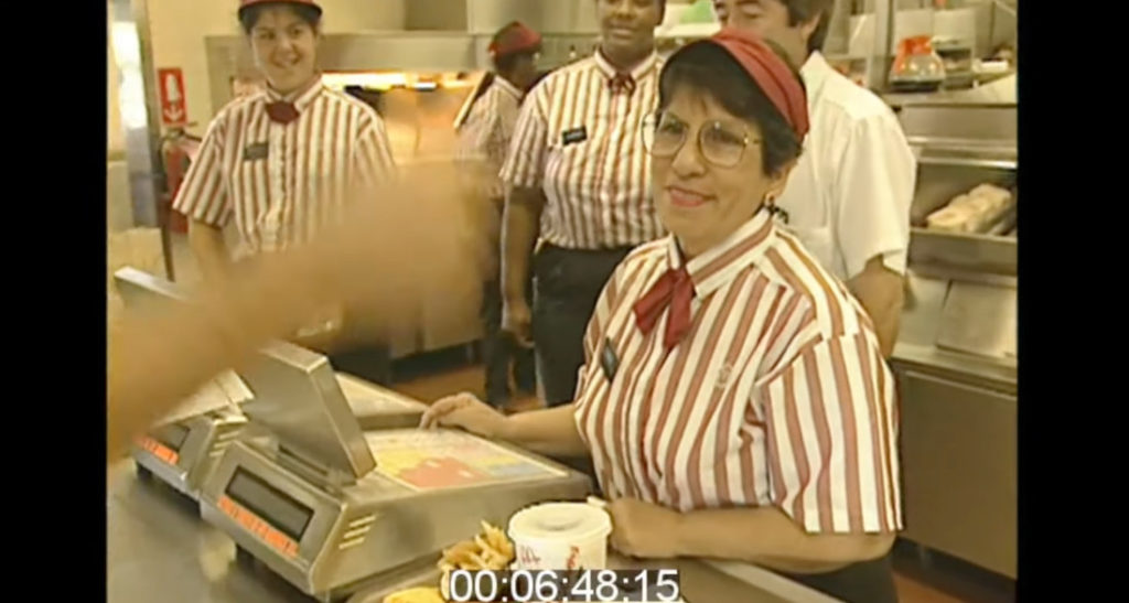 Video Of A Typical McDonald's 30 Years Ago, In 1992