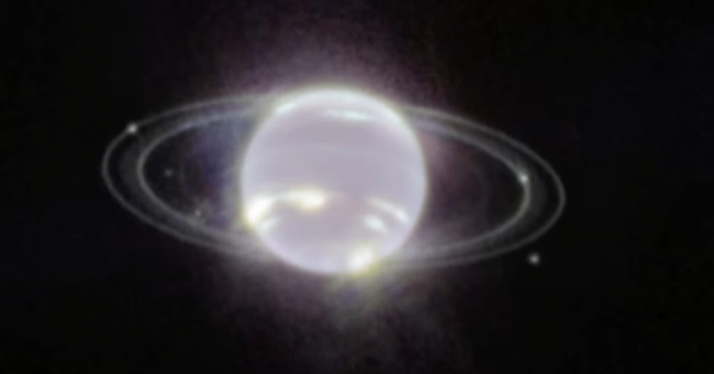 James Webb Space Telescope Captures Neptune's Rings