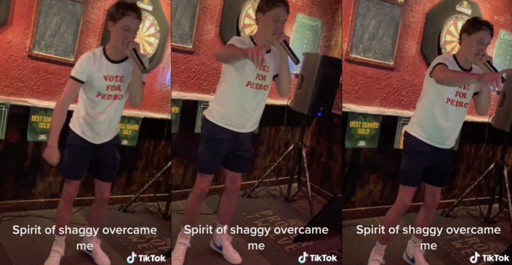 Guy Performing Shaggy's 'Angel' At Karaoke Goes Full Shaggy During Performance