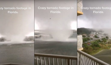 Yikes: Tornado Crosses A Florida Lake