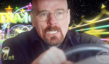 Walter White Races Jesse Pinkman On Mario Kart’s Rainbow Road