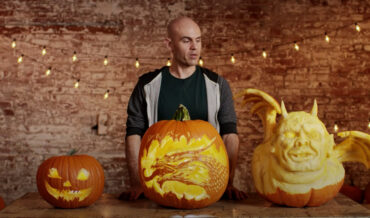 Pumpkin Carving Expert Demonstrates 13 Levels Of Pumpkin Carving Difficulty