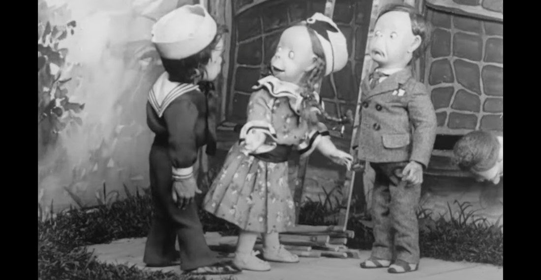 Creepy 1930’s Stop Motion Short Made With Dolls