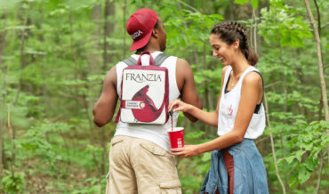 The Official Franzia Boxed Wine Backpack