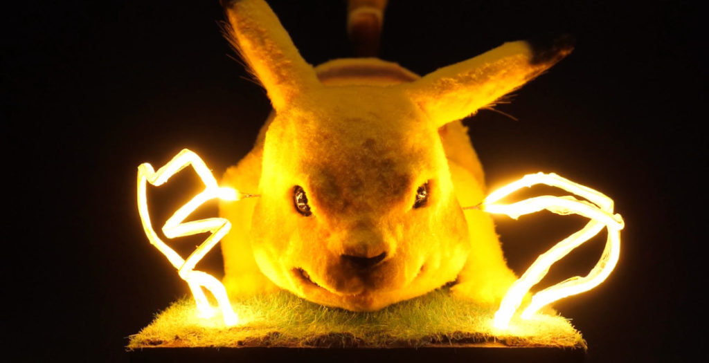 Model Maker Creates 'Real-Life' Pikachu Sculpture