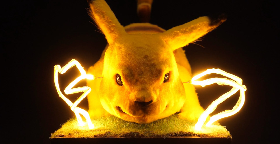 Model Maker Creates ‘Real-Life’ Pikachu Sculpture