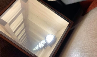 Infinity Mirror Mineshaft Coffee Table
