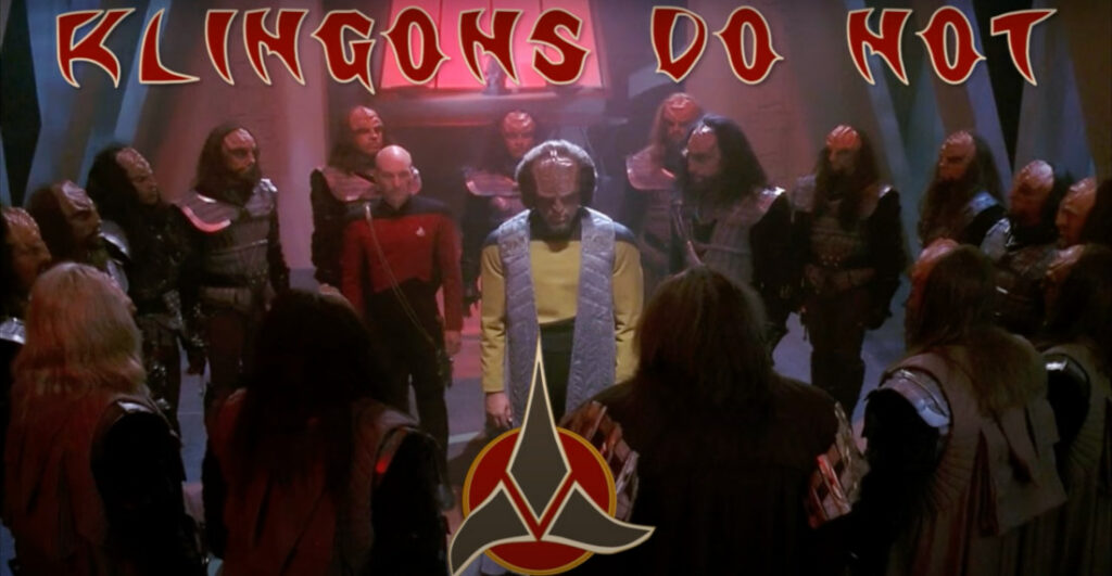 "Klingons Do Not..." Star Trek Compilation