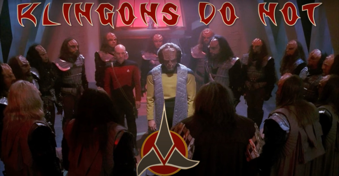 “Klingons Do Not…” Star Trek Compilation