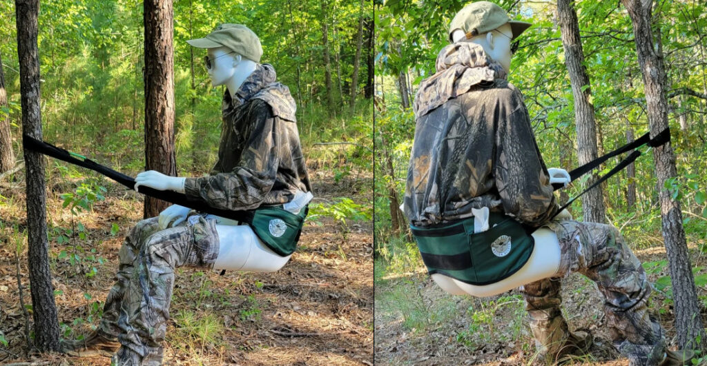 The Krapp Strapp Pooping In The Woods Tree Attachment