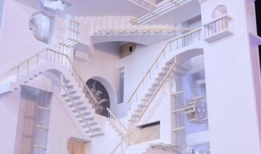 Recreating M.C. Escher’s Eye-Bending ‘Relativity’ Stairs In Real Life